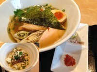 「【限定】秋味(塩)＋パテ玉」@麺や 蒼 AOIの写真