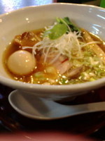 「藤原家麺 茶」@らー麺 藤原家の写真