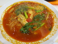 「太陽のイタリアントマト麺大盛り680円」@太陽のトマト麺 イオンモール春日部支店の写真