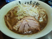 「ラーメン¥690中盛（麺の増量は無料）」@創作らーめん 小川流 厚木棚沢店の写真