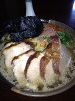 「甘エビ醤油チャーシュー麺」@春紀の写真