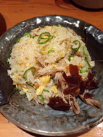 「無尽蔵特製ミニチャーハン345円」@越後秘蔵麺 無尽蔵 しながわ家の写真