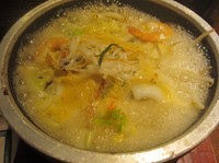 「限定　石焼海鮮ゆず塩らーめん（９１８円）」@爆裂石焼らーめん 一兆 つくば並木店の写真