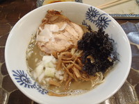 「[限定]濃厚(のどくろ)煮干蕎麦(800円)」@特級鶏蕎麦 龍介の写真