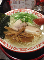 「塩そば(小)」@麺屋7.5Hz 新橋店の写真