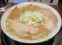 「津軽濃厚煮干しラーメン」@麺屋 幡 五所川原店の写真