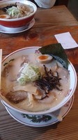 「限定豚骨塩 ＋チャーシュー」@げんこつ屋 大衡店の写真