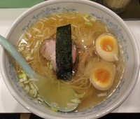 「塩ラーメン＋味玉（￥650＋￥100）」@唐桃軒の写真