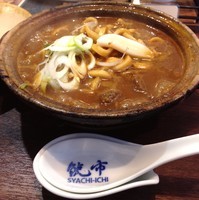 「牛すじカレー煮込うどん（￥1,280）」@鯱市 錦通伏見店の写真