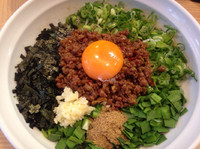 「台湾混ぜそば(大盛り)」@麺屋 こころ 大岡山本店の写真