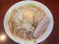 「ラーメン  ¥720  ニンニク  野菜  アブラ」@メガガンジャの写真