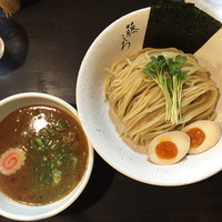 「味玉鶏白湯つけ麺（中盛）」@麺屋 藤しろ 三軒茶屋店の写真