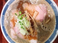 「煮干しそば[濃いめ](800円)」@中華そば しば田の写真