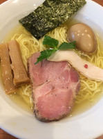 「味玉塩ラーメン」@中華そば 七麺鳥の写真