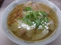 「塩ワンタン麺（８３０円）」@支那そば一麺 下広岡店の写真