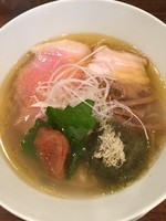 「梅塩拉麵 900円」@創作麺工房 鳴龍の写真