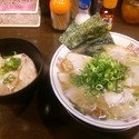 ラーメン（680円）+ﾁｬｰｼｭｰ丼（250円）
