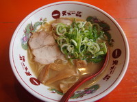 「屋台の味らーめん（並）」@天下一品 南座前店の写真