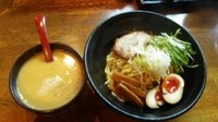 「玉子入りつけ麺(味噌)(あつもり)」@麺屋 天の写真