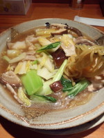 「【特別価格】あんかけ椎茸そば（細麺）５００円」@越後秘蔵麺 無尽蔵 しながわ家の写真