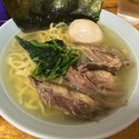 牛骨塩・並＋味付玉子＋おにく（￥700＋￥100＋￥100)