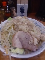 「小豚、野菜大盛り」@飯田橋大勝軒の写真