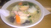 「【本日のサービスメニュー】豚菜ラーメン（６５０円）」@麺家きむらの写真