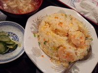 「〖ランチメニュー〗海老チャーハン880円」@申申の写真