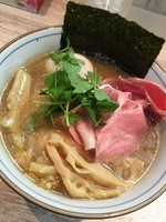 「【気まぐれ限定】特製サバソバ￥1000」@中華そば 四つ葉の写真