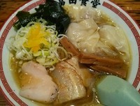 「ワンタンそば 塩 （141113）」@松戸中華そば 富田食堂の写真