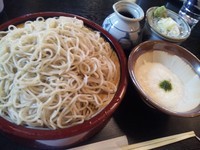 「とろろそば　1,100円」@やまへい 小諸店の写真