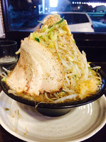 「野菜ラーメン+野菜マシ」@麺屋 一心の写真