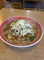 「味噌ラーメン800円」@おばこ食堂 温海の写真