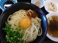 「釜揚げらーめん【大盛】」@新ちゃんラーメンの写真