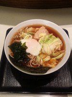 「【期間限定】キャベチャそば」@名代 富士そば 秋津店の写真