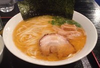 「鶏白湯×海老ラーメン＋ライス(中)800円＋100円」@麺屋 もぐらの唄の写真