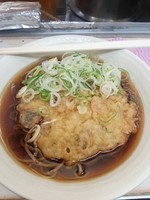 「かき揚げそば」@常盤軒 横須賀線ホーム店の写真