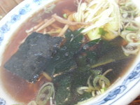 「手打ちラーメン６００円」@中華料理 菊乃家の写真