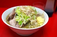 「ラーメン(ニンニク・アブラ)680円」@ラーメン二郎 松戸駅前店の写真