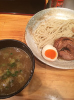 「醤油つけめん 200g カレー風味  750円」@麺屋 花菱の写真