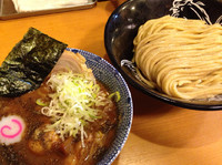 「つけそば(小盛)＋半熟味玉」@中華蕎麦 とみ田の写真