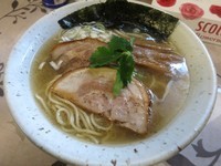 「塩らーめん ７５０円」@麺工 小烏丸の写真