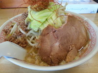 「【王様ふじ麺（中盛・250g・ニンニク)780円】→600円」@常勝軒 前橋総本店の写真