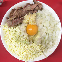 「まぜそば（ニンニクアブラ玉ねぎ）」@麺屋 ゆうじんの写真