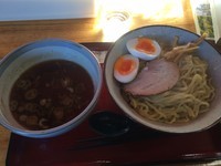 「特製もりそば　ゆでたまごトッピング」@優勝軒 鶴ヶ島店の写真