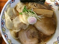 「ワンタン麺 770円」@中華そば 仙人掌の写真