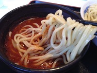 「赤鬼つけめん(大盛り)」@大勝軒満帆 行田店の写真