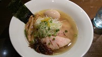 「虎徹そば～奥久慈軍鶏Ver.～（塩）730円」@麺や 虎徹の写真