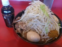 「辛いらーめん＋カレー＋ほぐし豚＋とろーり半熟玉子」@麺屋 桐龍の写真