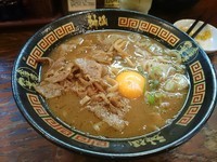 「肉盛中華蕎麦850円＋小ライス100円」@金澤濃厚中華そば 神仙の写真